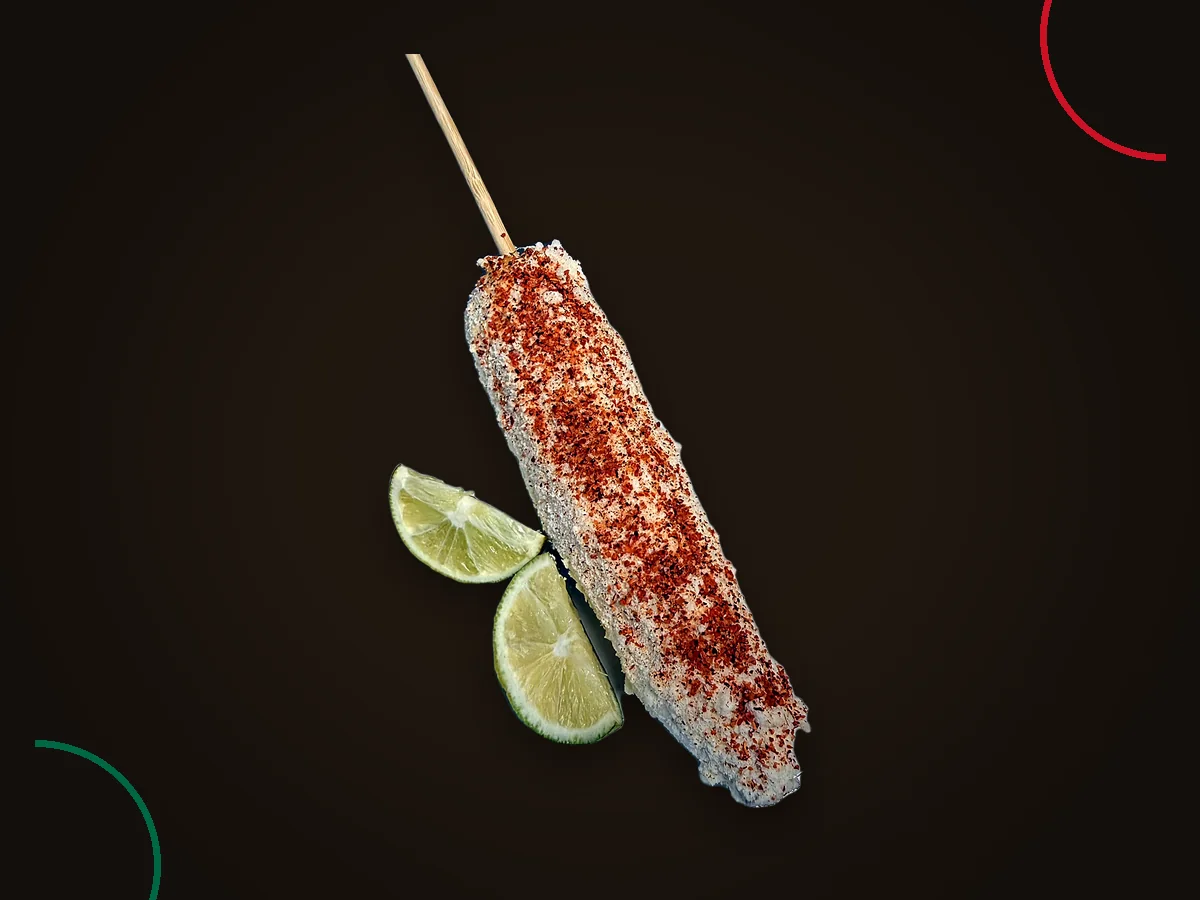 Mexican corn on the cob