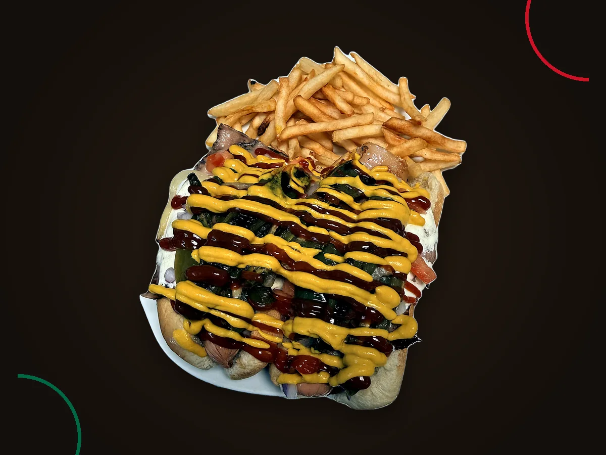 Mexican-style hot dogs